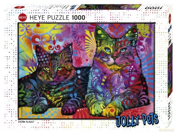 HEYE 1000 el. - Dwa koty [PUZZLE]