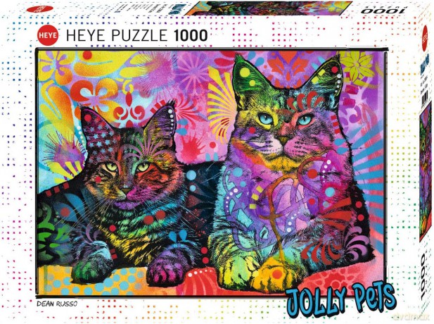 HEYE 1000 el. - Dwa koty [PUZZLE]