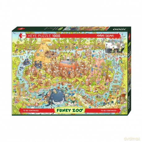 HEYE 1000 el. - Funky Zoo, Australia [PUZZLE]