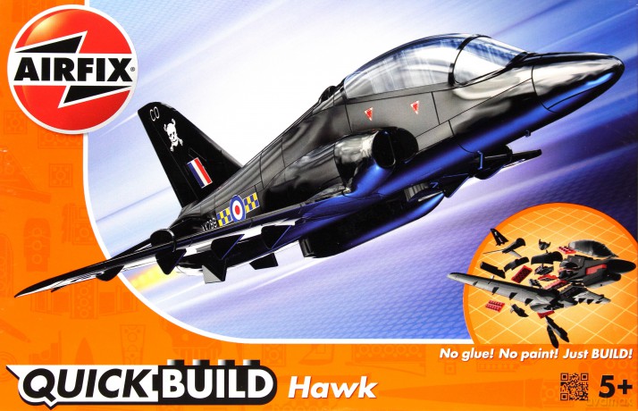Model plastikowy QUICK BUILD BAe Hawk