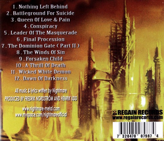 Nightmare: Genetic Disorder [CD]