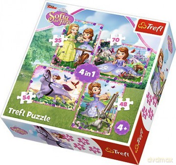 TREFL 4w1 Zosia - W świecie Księżniczki Zosi [PUZZLE]