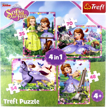 TREFL 4w1 Zosia - W świecie Księżniczki Zosi [PUZZLE]