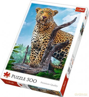 TREFL 500 el. - Dziki lampart [PUZZLE]