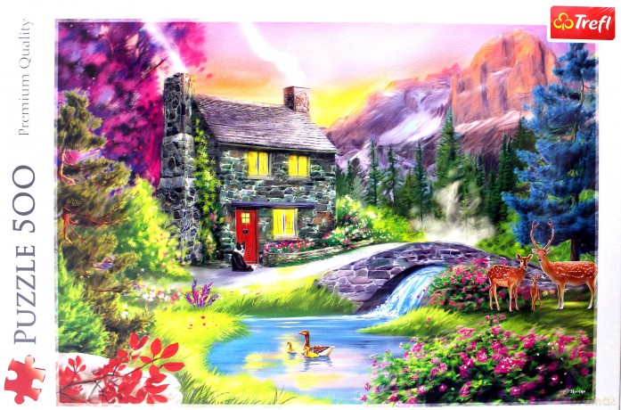 TREFL 500 el. - Górska sielanka [PUZZLE]