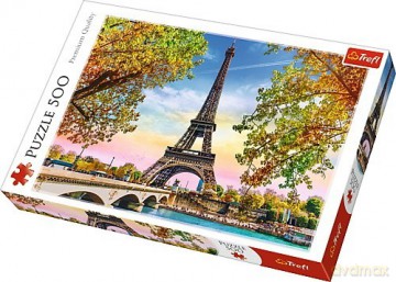 TREFL 500 el. - Romantyczny Paryż [PUZZLE]
