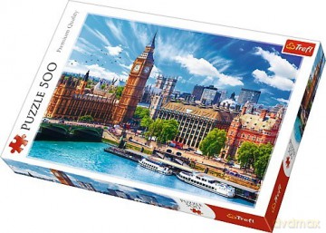 TREFL 500 el. - Słoneczny Londyn [PUZZLE]