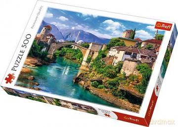 TREFL 500 el. - Stary Most w Mostarze, Bośnia i Hercegowina [PUZZLE]