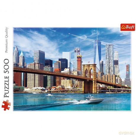 TREFL 500 el. - Widok na Nowy Jork [PUZZLE]