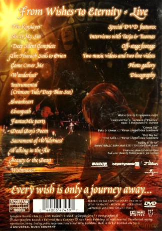 Nightwish: From Wishes To Eternity Live [DVD]