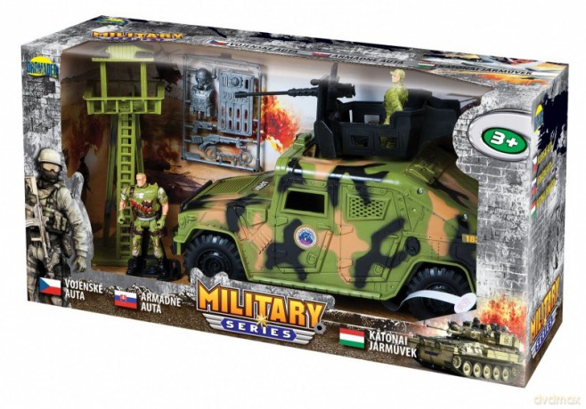 Zestaw wojskowy z pojazdem Military