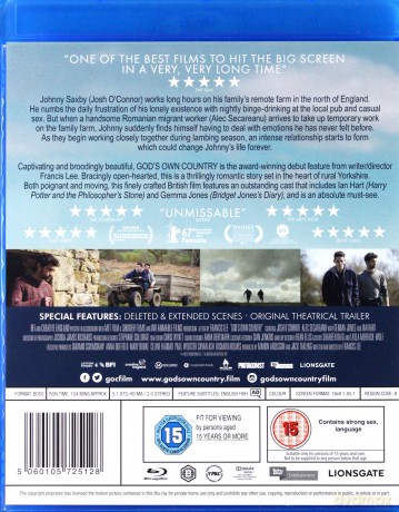 God's Own Country (Piękny kraj) [Blu-Ray]