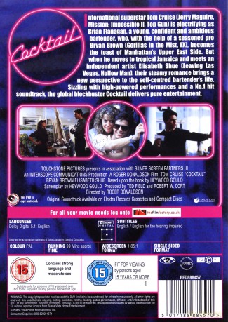 Cocktail (Koktajl) [DVD]