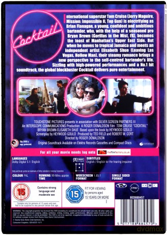 Cocktail (Koktajl) [DVD]