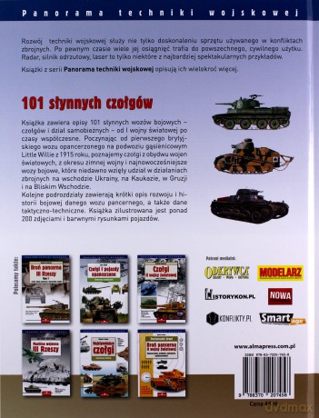 101 słynnych czołgów - Robert Jackson [KSIĄŻKA]