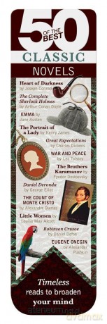 50 BEST - Classics - magnetyczna zakładka do książki