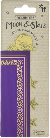 Bookminders - zestaw 4 metalowych zakładek