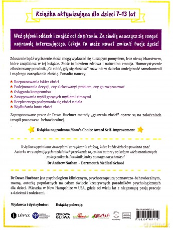 Co robić, gdy się złościsz. Techniki zarządzania - Dawn Huebner [KSIĄŻKA]