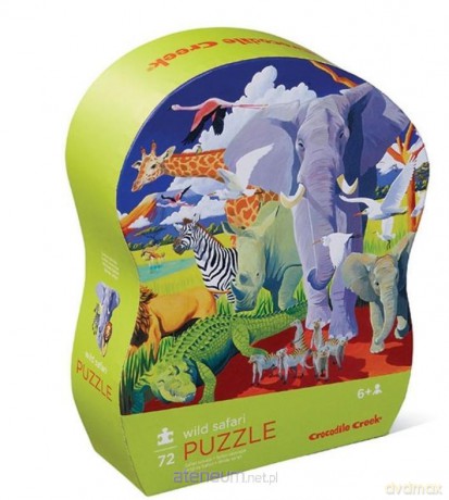 CROCODILE CREEK 72 el. Dzikie Safari [PUZZLE]