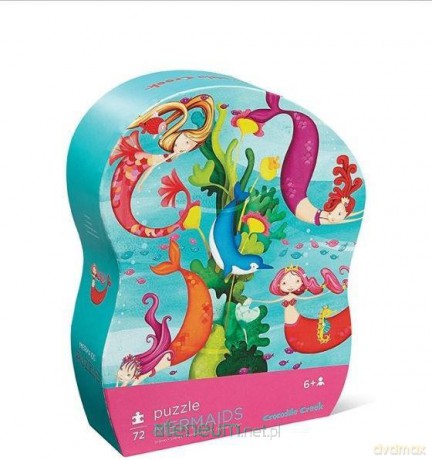 CROCODILE CREEK 72 el. Syrenki [PUZZLE]