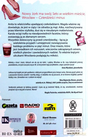 Czterdzieści minus - Katarzyna Kostołowska [KSIĄŻKA]