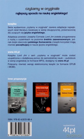Czytamy w oryginale - Lord Jim - Joseph Conrad [KSIĄŻKA]