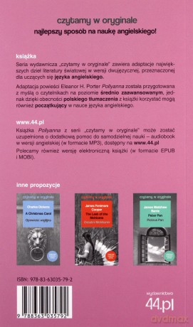 Czytamy w oryginale - Pollyanna - Eleanor H. Porter [KSIĄŻKA]