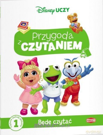 Disney Uczy. Przygoda z Czytaniem. Będę czytać [KSIĄŻKA]