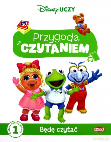 Disney Uczy. Przygoda z Czytaniem. Będę czytać [KSIĄŻKA]