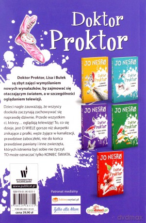 Doktor Proktor i koniec świata. Być może - Jo Nesbo [KSIĄŻKA]