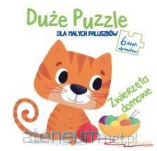 Duże puzzle dla małych paluszków -Zwierzęta domowe [PUZZLE]