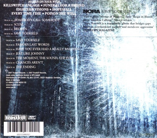 Nora: Save Yourself [CD]