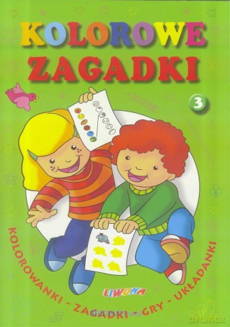 Kolorowe zagadki nr.3 [KSIĄŻKA]
