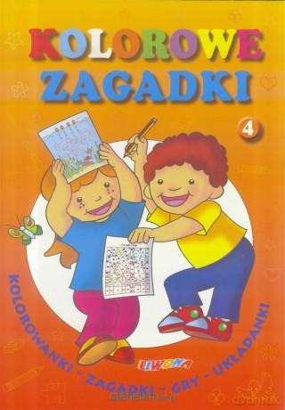 Kolorowe zagadki nr.4 [KSIĄŻKA]