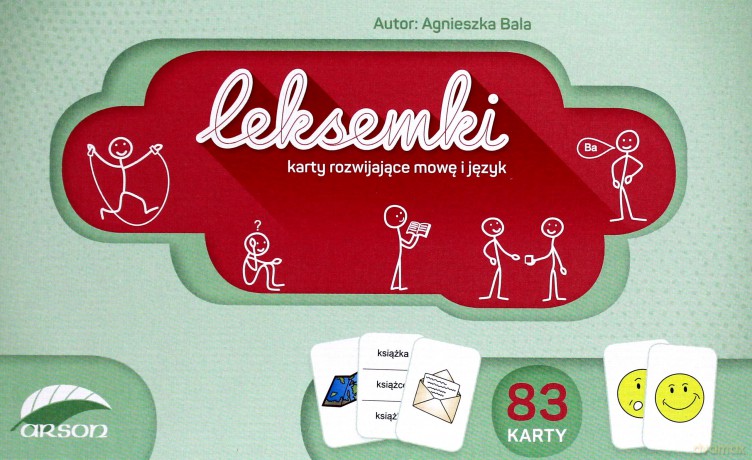Leksemki - karty rozwijające mowę i język