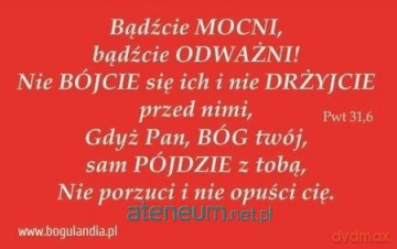 Magnes 47 na lodówkę - Bądźcie mocni, bądźcie