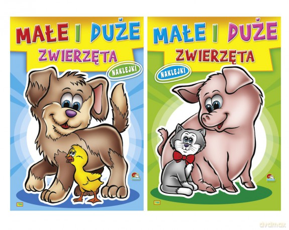 Małe i duże zwierzęta MIX [KSIĄŻKA]