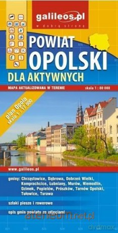 Mapa dla aktywnych - Powiat opolski [KSIĄŻKA]