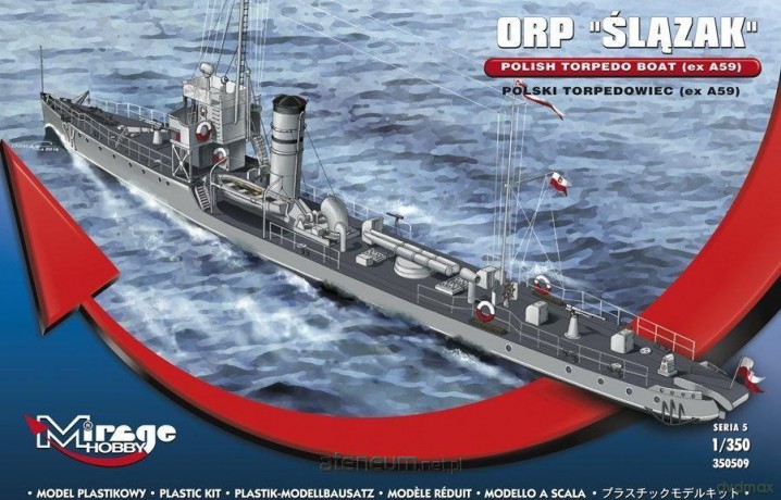 ORP ŚLĄZAK" Polski Torpedowiec"