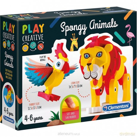 Play Creative - Miękkie zwierzątka