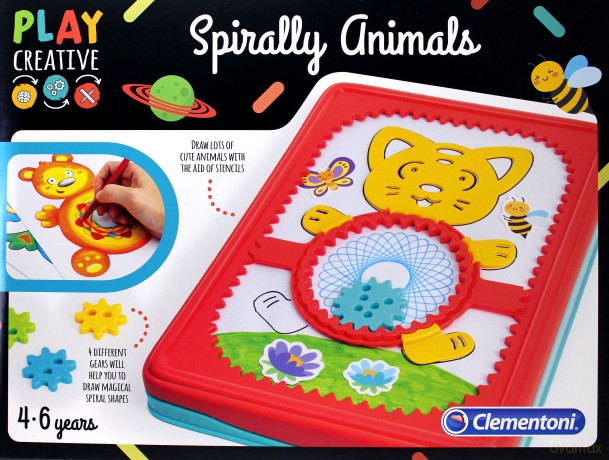 Play Creative - Spiralne zwierzaki