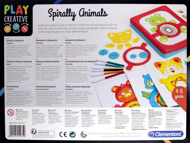 Play Creative - Spiralne zwierzaki