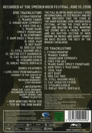 Ted Nugent: Sweden Rocks [CD]+[DVD]