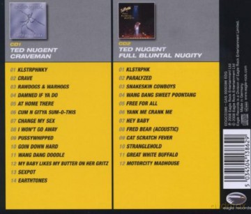 Ted Nugent: Craveman/Full Bluntal Nugity [2CD]