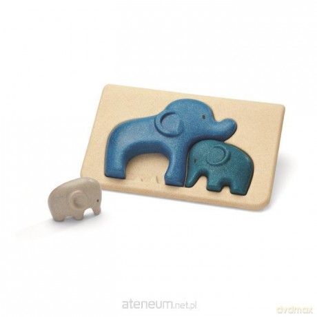 Puzzle drewniane Słonie [PUZZLE]