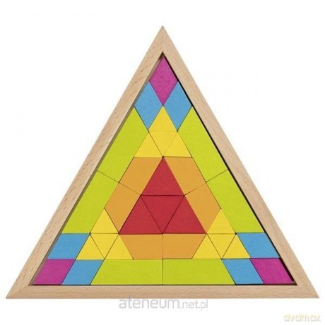 Puzzle Mozaika Trójkątne tęczowe [PUZZLE]