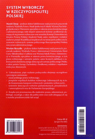 System wyborczy w Rzeczypospolitej Polskiej [KSIĄŻKA]