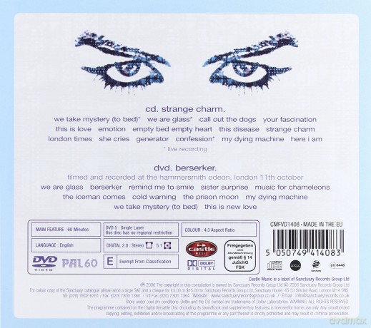 Gary Numan: Strange Charm & Berserker [CD]+[DVD]