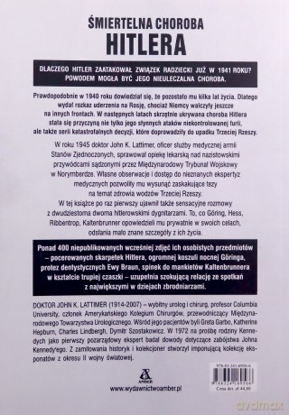 Śmiertelna choroba Hitlera i inne tajemnice - John K. Lattimet [KSIĄŻKA]