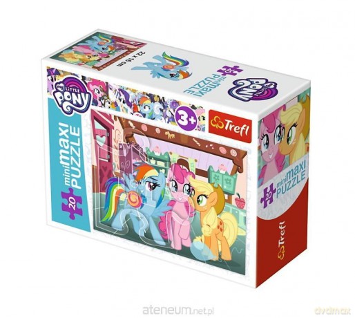 TREFL 20 el. miniMaxi Wesoły dzień kucyków 4 [PUZZLE]